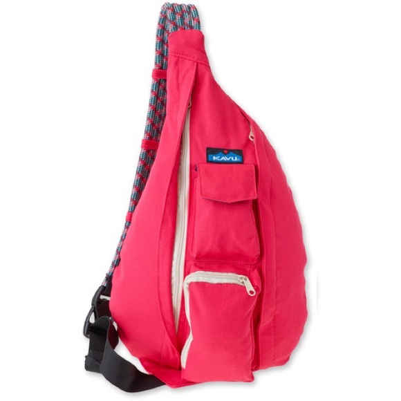 Kavu | Rope Sling Bag in Pink - Picture 7 of 7